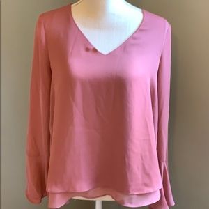 Bell sleeve blouse (111)